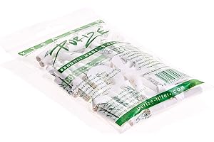 PURIZE® Aktivkohlefilter Xtra Slim Size - 100er PE Beutel - Ø 5,9mm Premium Filter - Aktivkohle auf Kokosnuss-Basis