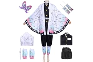 FORMEMORY Démon Shinobu Kochou Costume Femmes Anime Cosplay Kamado Kimono Halloween Tenues Pour Enfants et Adultes
