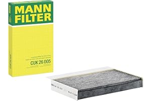 MANN FILTER MANN-FILTER CUK 26 005 Filtre à air d'habitacle – Filtre à pollen avec charbon actif