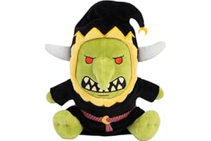 TOMY Warhammer, Gloomspite Git - Peluche Coleccionable para Adolescentes y Adultos, desagradable Grot de la Edad de Sigmar, Ojos Rojos, Licencia Oficial, decoración de fantasía a Partir de 12 años