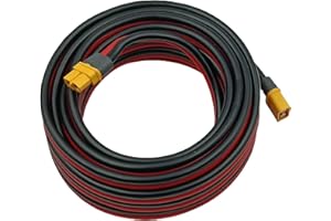 YIMIKEDAYA Prolunga XT60 10AWG XT60 da maschio a femmina, compatibile con EcoFlow Powerstation (10AWG 5M
