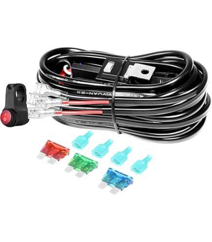 Alchemy Parts Kit Fascio Faro Moto Con Interruttore On/off Completo Per Moto, Triciclo, Quad ATV - Foto 2