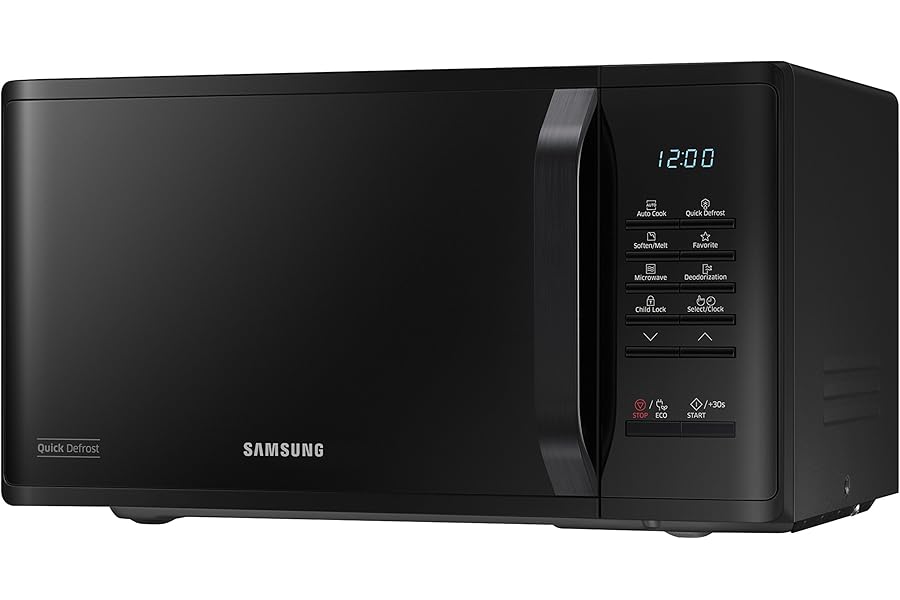 Samsung MS23K3513AK Solo Microwave, 23 Litre, Black