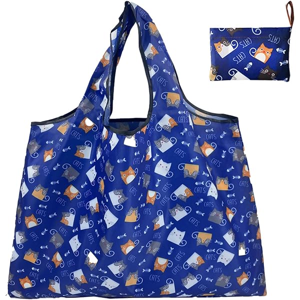 Grand Sac De Courses Pliable LinsLiliana - 50 X 66 Cm, Léger, Séchage Rapide, Réutilisable | Pour Plage, Voyage, Shopping