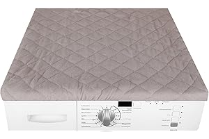 Bestlivings pokrowiec na pralkę i suszarkę, 60 x 60 cm, szary -