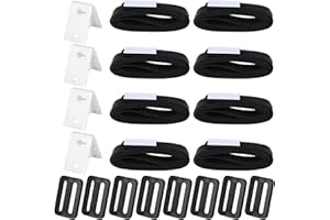 LICHENGTAI Haltebänder für Poolfolie Solarfolie, 8Pcs Universal Befestigungsband für Pool-Aufroller Solarfolie Haltebänder Befestigung Clipset Befestigungsbänder Befestigungsset, Haltebänder