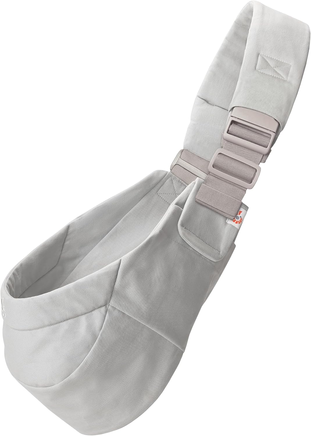 Mochila portabebés Ergobaby Upsie Sling, mochila ergonómica para bebés y niños pequeños a partir de 6 meses (7,7-20,4 kg), cambio espontáneo entre caminar y ser llevado en brazos, Pearl Grey