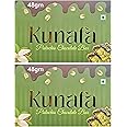 Kunafa Chocolate With Pistachio Milk Chocolate Bar A Popular Authentic Middle Eastern Delight Smooth And Delicious 48gm (Pack Of 2)