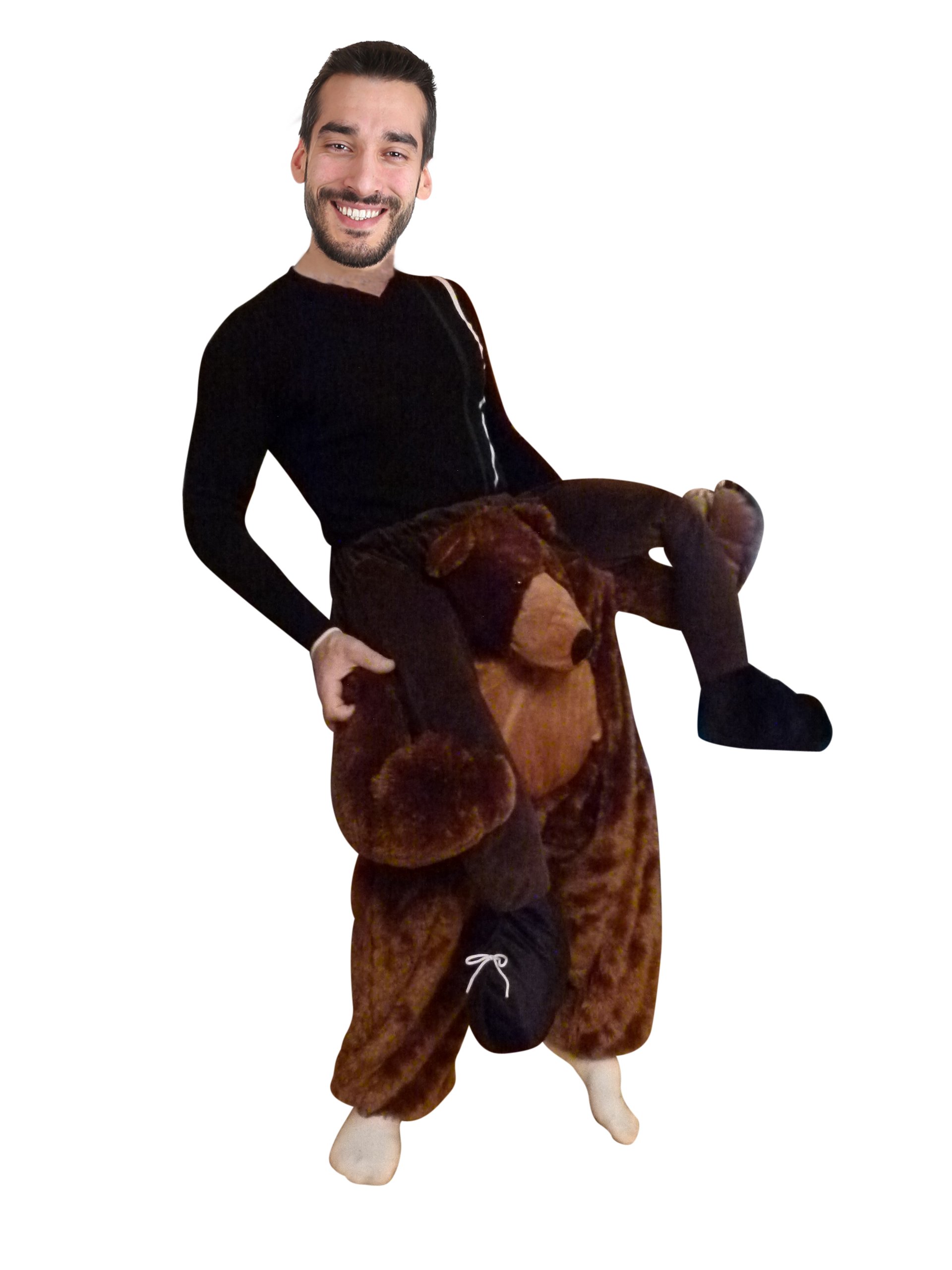 Ikumaal Carry-me F-101-1 - Costume da leone per uomini e donne, costume da carnevale con animali, regalo di compleanno… - immagine 4