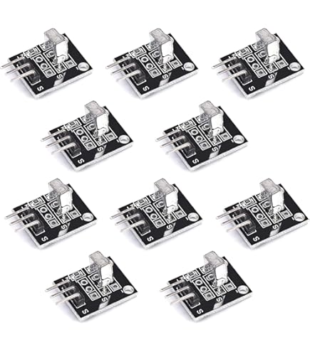 Pack De 10 Capteurs Infrarouges TCRT5000 Pour Robots Et Projets DIY - Haute Sensibilité, Facile à Utiliser