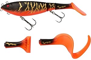 Berkley Zilla Tailswinger Pike Lure – the First Jointed Tailbait on the Market With Amazing Swimming Action and Huge Versatility – Perfect for Pike Fishing in any Situation