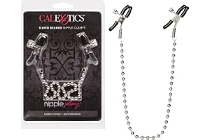 Nipple Clamps – silver, pärlbesökt – bröststimulator