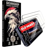 Rongep [3'l&uuml; Paket] Apple iPhone 17 Pro i&ccedil;in Ekran Koruyucu 9H Sertlik Anti-Static Temperli Cam Netlik ve Dokunmatiği Etkilem
