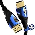 Monster 4FT Ultra High-Speed 8K HDMI 2.1 Cable - 48Gbps with eARC, 8K at 60Hz for Superior Video and Sound Quality - HDMI Cables for PS5, Apple TV, Roku, Smart TV, Xbox Series X and S