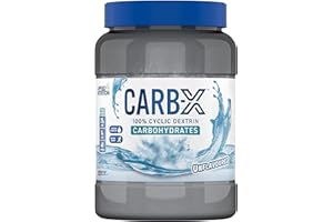 ‎APPLIED NUTRITION Applied Nutrition - Carb X Branched Cyclic Dextrin Kohlenhydrate, Intra- & Post-Workout Kohlenhydratpulver - 48 Portionen (1.2kg, Unflavoured)