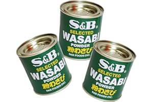 S&B Wasabi Polvere Tripla – Polvere Wasabi giapponese – Naturale & Senza Additivi – OG ASIA – 3 X 30 g