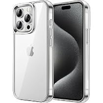 JETech Glitzer-Hülle Für IPhone 16 Pro Max 6,9 Zoll – Transparent, Stoßfest, Mit Bling-Effekt – Für Frauen & Mädchen