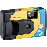 كاميرا Kodak SUC Daylight 39 800ISO للاستخدام مرة واحدة، باللون الأصفر/الأزرق