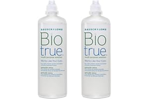 BAUSCH + LOMB Biotrue Solution pour Lentilles de Contact 300 ml Lot de 2