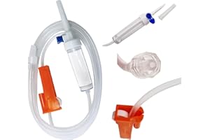 ‎TIGA-MED TIGA-MED Infusionsgerät TIGA-Plus P150 | 10 Stück | Schlauchlänge 150cm | einzeln steril verpackt | für Schwerkraftinfusion und Druckinfusion