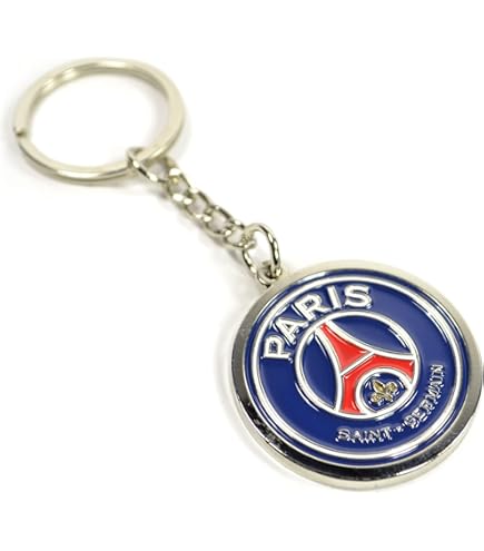 Porte-clés Officiel Paris Saint-Germain (PSG) - Maillot Domicile - Collection Supporteur - Métal