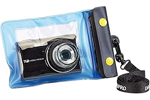 Somikon Underwater Camera Case: Underwater Camera Bag XS with Lens Guide Diameter 30 mm (Camera Bag Waterproof, Rain Cover, Waterproof Bags)