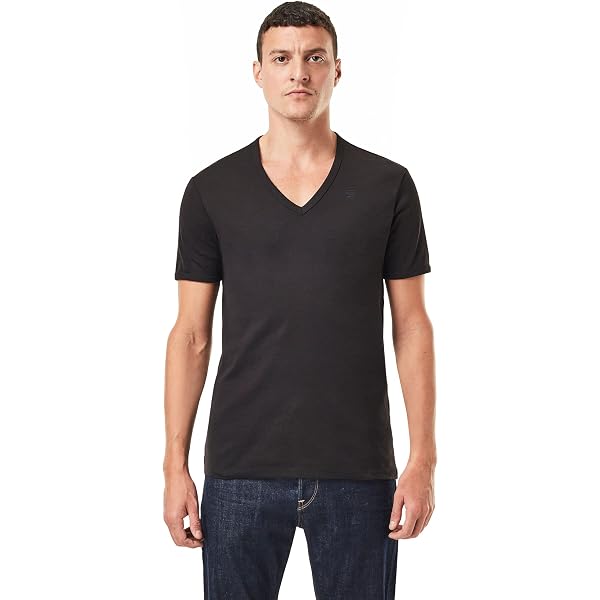 G-Star Base V-Neck T-Shirt 2-Pack – Maglietta Intima Uomo A V – Confezione Da 2 – Comfort E Qualità - 4