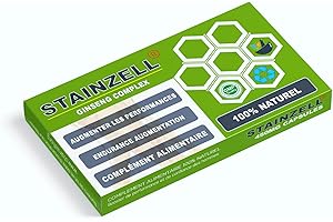 STAINZELL - Complément Alimentaire Complexe 100% Herbes & Ginseng pour l'Energie, l'Endurance et la Puissance - Formule innovante - 10 Gélules