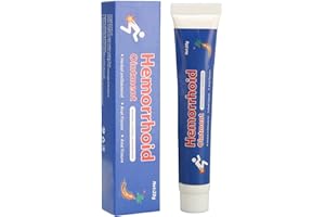 YUYTE Hämorrhoidencreme, Hämorrhoidensalbe Beseitigt Juckreiz und Lindert Schwellungen D Symptombehandlungscreme für Fahrer, Büroangestellte und Schwangere - Lindert Juckreiz und Brennen