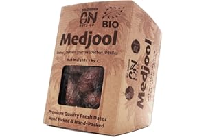 BULGARIAN NUTS 1 kg Bio Frisch Medjool Datteln - frei von Zucker, Gluten, Zusatzstoffen