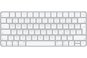 Apple Magic Keyboard: Bluetooth, ricaricabile. Compatibile con Mac, iPad o iPhone; Tedesco, argento