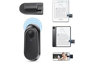 WOODELRIC Remote Control Page Turner for Kindle Paperwhite.Kindle Clicker Page Turner for Kindle Oasis Kobo Device.Ebook Readers & Accessories