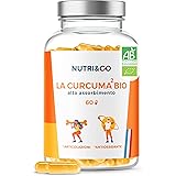 Curcuma Bio Potenziata | Curcumina Pura ad Alto Assorbimento | Biodisponibilità 24x Superiore Al Pepe Nero & Piperina | 60 Ca