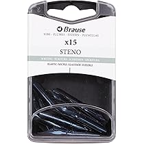 Pennini Calligrafia Brause Sténo - Confezione Da 3 Pezzi In Metallo Per Scrittura Corsiva - Foto 6