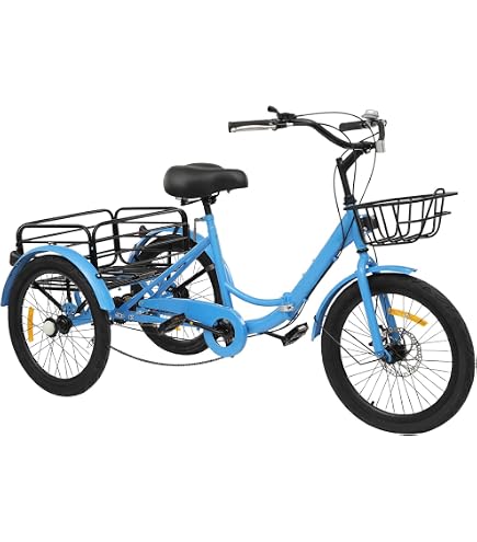 Mooncool 3 Wheel Bikes Walmart Foldable Bicycle 24In Adults Tricycle 3Wheels 7Speed Trike W/Large Basket For Shipping Camping Wheel Bike Mooncool 3 Wheel Bikes Walmart Foldable Bicycle 24In Adults Tricycle 3Wheels 7Speed Trike W/Large Basket For Shipping Camping Wheel Bike