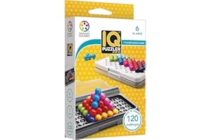 Smart Games - IQ Puzzler Pro, Puzzle Game with 120 Challenges, 3 Playing Modes, 8+ Years