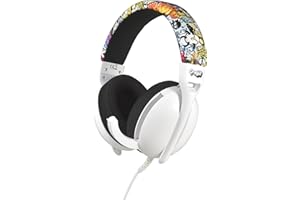 INDECA BUSINESS Cascos Gamer Compatible con PS5, PS4, XBOX, Switch, PC y Smartphone | Headset Gaming: Auriculares ergonómicos con Sonido estéreo y micrófono retráctil | Cable de 1,1 Metros con Entrada Universal de 3.