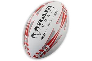 Ram Rugby Squad Training Ballon de Rugby – Rouge