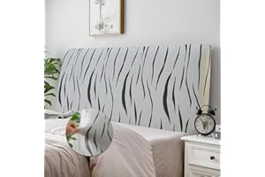MUMOHO Bed Headboard Covers, Headboard Covers for Double Bed/Small Double,Velvet All-inclusive Elastic Headboard Protection Cover