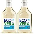 Ecover Concentrated Non-Bio, Laundry Detergent, Laundry Washing Liquid, Lavender and Sandalwood, 2x Pack of 40 Washes, 2x 1.43L