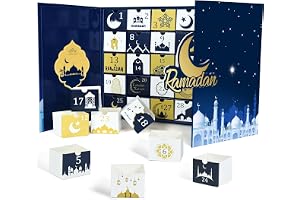 AU Acrylic Ramadan Advent Calendar Gift for Kids Ramadan Decorations for Home De