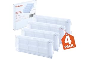 BAKUUM Pack 4 Filtros HEPA, para Xiaomi S12 Filtro para depósito mixto de agua y depósito de polvo. Comprobar modelo antes de comprar.