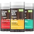 Every Man Jack Collection Deodorant Set - Includes Three Full-Sized Deodorant Sticks with Clean Ingredients & Incredible Scents - Cedar + Red Sage, Amber + Sandalwood, Sea Mineral + Citron Fragrances