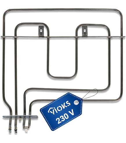 Spares2go Heizelement Für Beko Backofen – Dual Circuit 2200 W Ofen-Grill-Element Passend Für Viele Modelle
