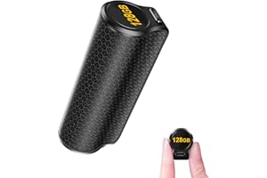 Henf 128GB Magnetic Voice Activated Recorder, Portable Voice Recorder with 2800 Hours Long Capacity & Continuous 20 Days Recording, Digital Audio Recorder, Recording Devices for Meetings Lectures