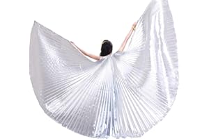BAISDAN Alas de Isis para traje de danza del vientre, de Best Dance plateado plata talla única
