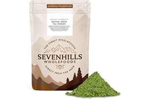 Sevenhills Wholefoods Organiczna Japońska Ceremoni Zielona Herbata Matcha W Proszku 200g