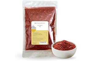 ‎EASYCOOKASIA EasyCookAsia Gochugaru Korean Gochugaru Chilli Flakes in Plastic, 100 g, Gochugaru Chili Flakes, Coarsely Ground (Pack of 1)