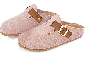 PERLETTI Ciabatte Donna Estive con Doppia Fibbia - Ciabatte Mare Dorate Comode - Sandali Comfort da Casa