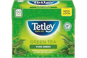 Tetley Pure Green Tea Bags x50